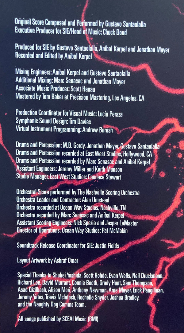 The Last Of Us: 10th Anniversary (BLUE + RED VINYL) | Mint (M) Mint (M)