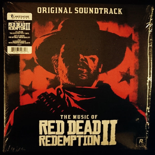 The Music Of Red Dead Redemption II (TRANSPARENT RED 180g VINYL) | Mint (M) Mint (M) - SOUNDTRACK *NEW/COLOR*
