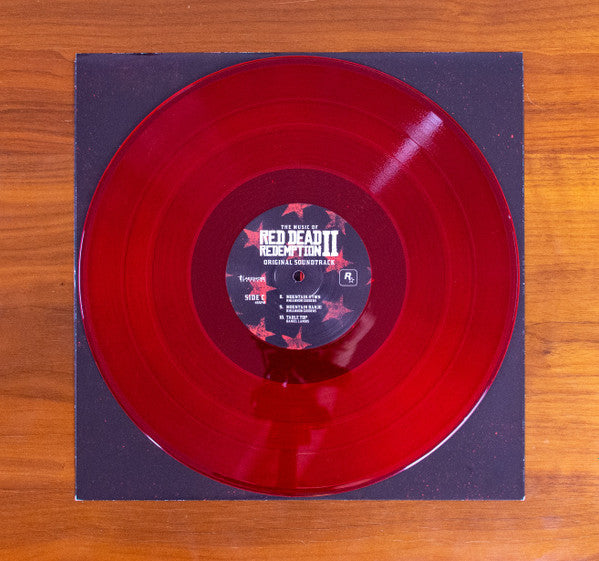 The Music Of Red Dead Redemption II (TRANSPARENT RED 180g VINYL) | Mint (M) Mint (M) - SOUNDTRACK *NEW/COLOR*