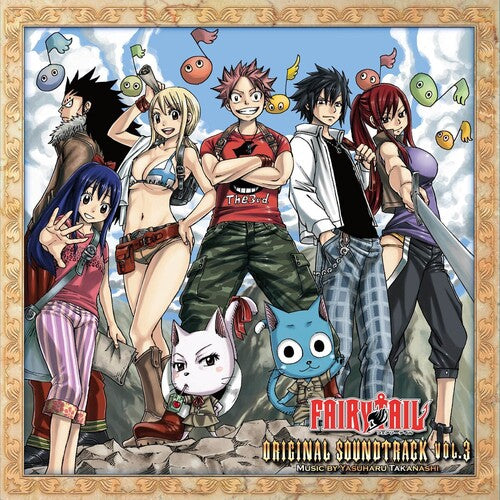 Yasuharu Takanashi - (PRESALE 10/9/26) Fairy Tail Vol.3 (YELLOW VINYL 2xLP) | NEW - SOUNDTRACK *NEW/COLOR*