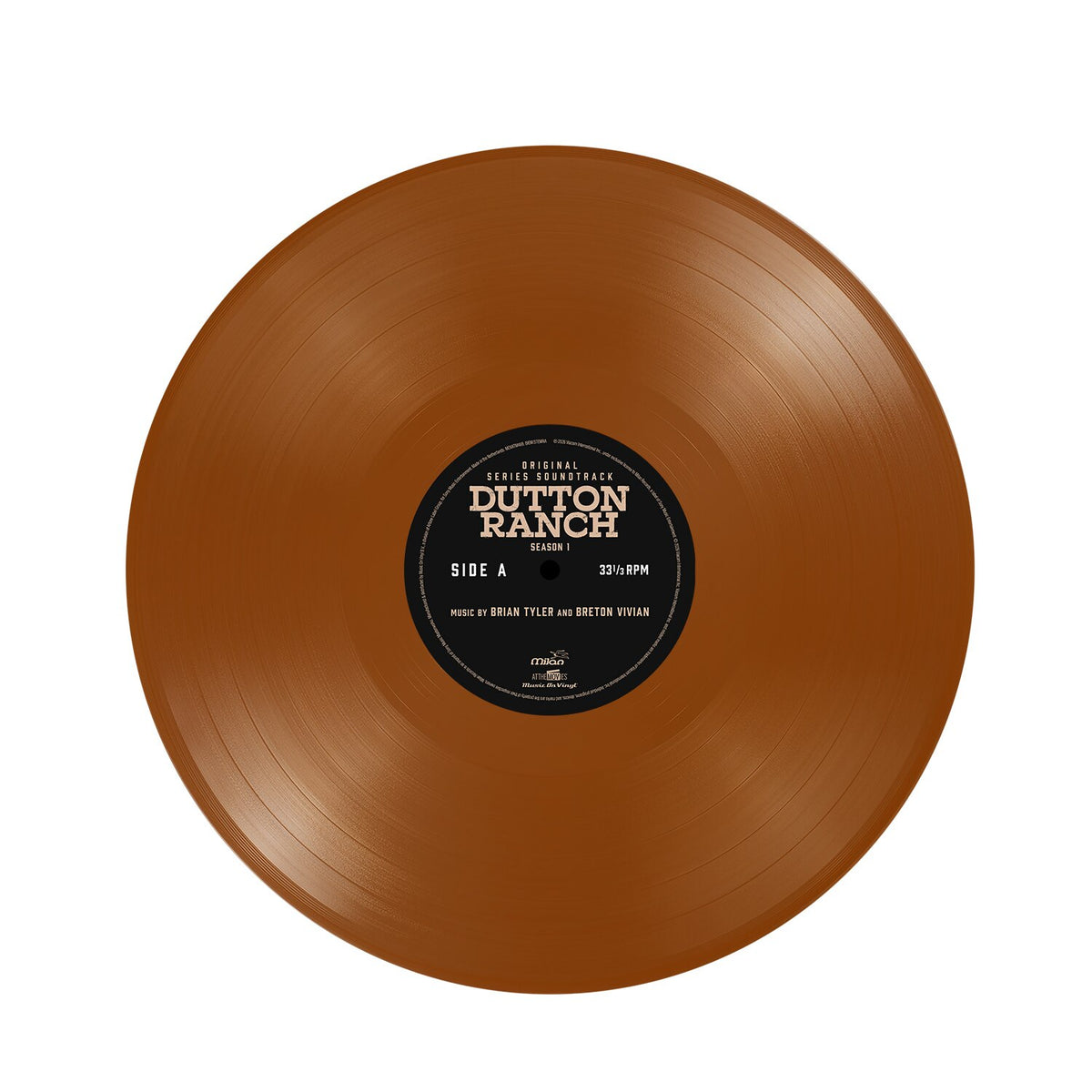 Brian Tyler & Breton Vivian - (PRESALE 11/6/26) Dutton Ranch (MOV CARAMEL BROWN VINYL LP) | NEW - SOUNDTRACK *NEW/COLOR*