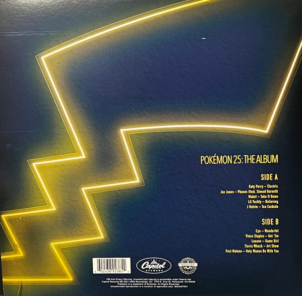 Pokémon 25: The Album (COLOR VINYL) | Mint (M) Mint (M) - SOUNDTRACK *NEW/COLOR*