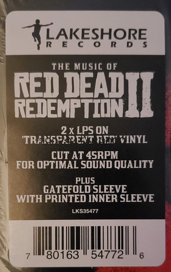 The Music Of Red Dead Redemption II (TRANSPARENT RED 180g VINYL) | Mint (M) Mint (M) - SOUNDTRACK *NEW/COLOR*