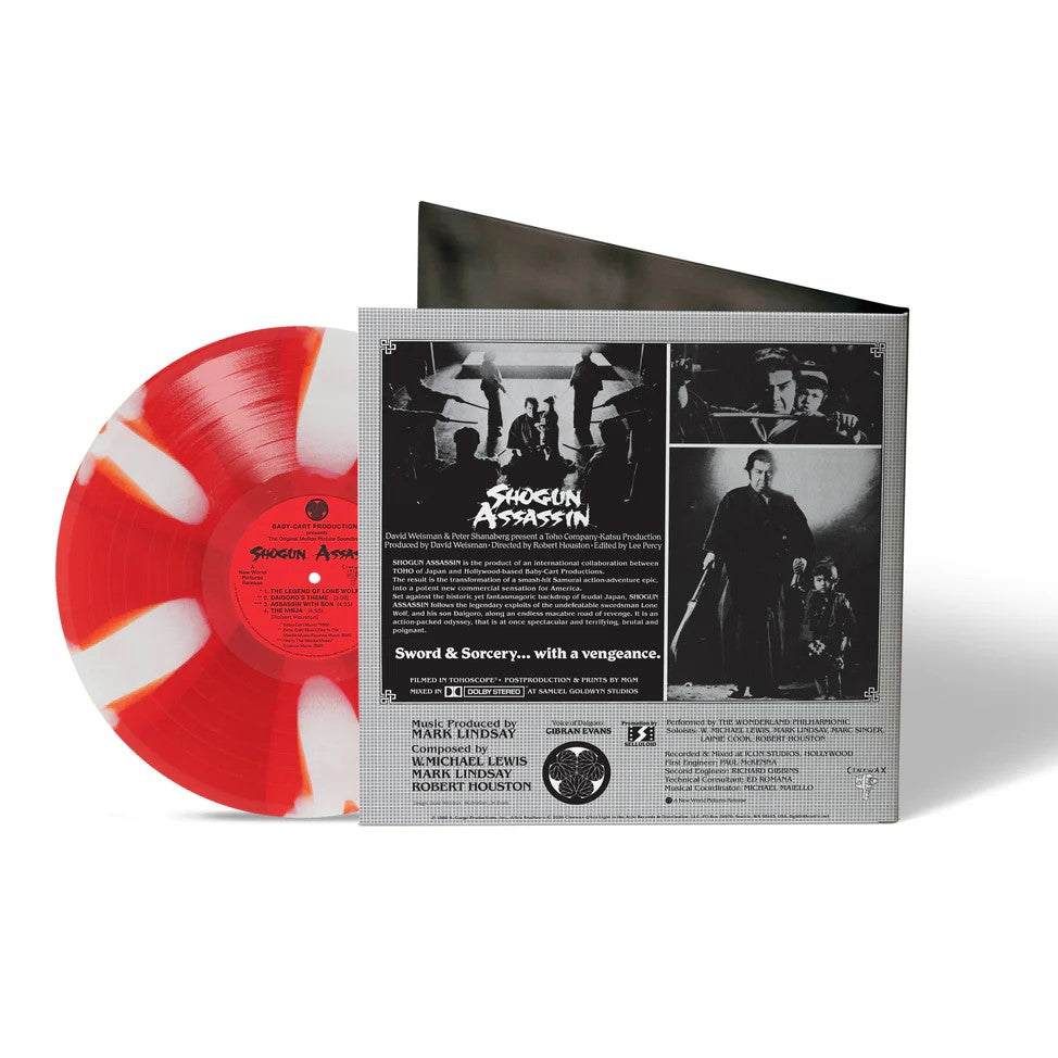 (PRE-ORDER 2/13/26) Shogun Assassin (Original Motion Picture Soundtrack) (VINYL) | Mint (M) Mint (M) - SOUNDTRACK *NEW/COLOR*