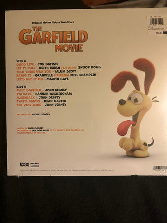 The Garfield Movie Original Motion Picture Soundtrack | Mint (M) Mint (M)