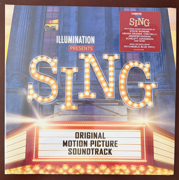 Sing (Original Soundtrack) [Psychedelic Blue Vinyl) | - SOUNDTRACK *NEW/COLOR*