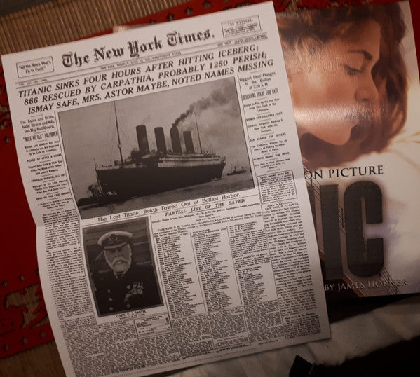 Titanic (2xSMOKE VINYL) | Mint (M) Mint (M) - SOUNDTRACK *NEW/COLOR*