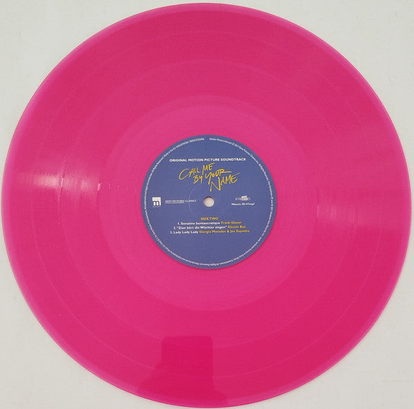 Call Me By Your Name (TRANSLUCENT PINK VINYL) | Mint (M) Mint (M)