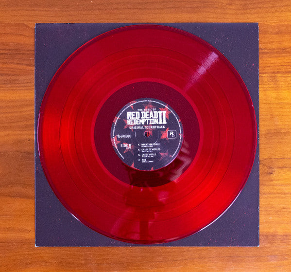 The Music Of Red Dead Redemption II (TRANSPARENT RED 180g VINYL) | Mint (M) Mint (M) - SOUNDTRACK *NEW/COLOR*