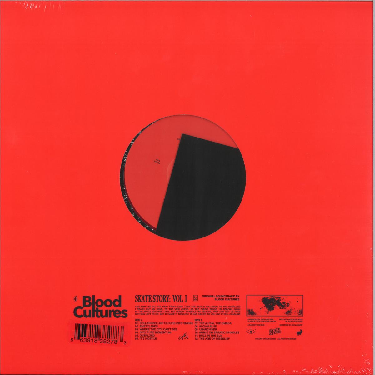 Blood Cultures - Skate Story: Vol. 1 (RED VINYL LP Pack) | NEW Mint (M) Mint (M) - SOUNDTRACK *NEW/COLOR*