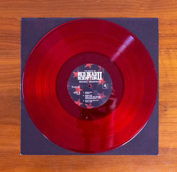 The Music Of Red Dead Redemption II (TRANSPARENT RED 180g VINYL) | Mint (M) Mint (M) - SOUNDTRACK *NEW/COLOR*