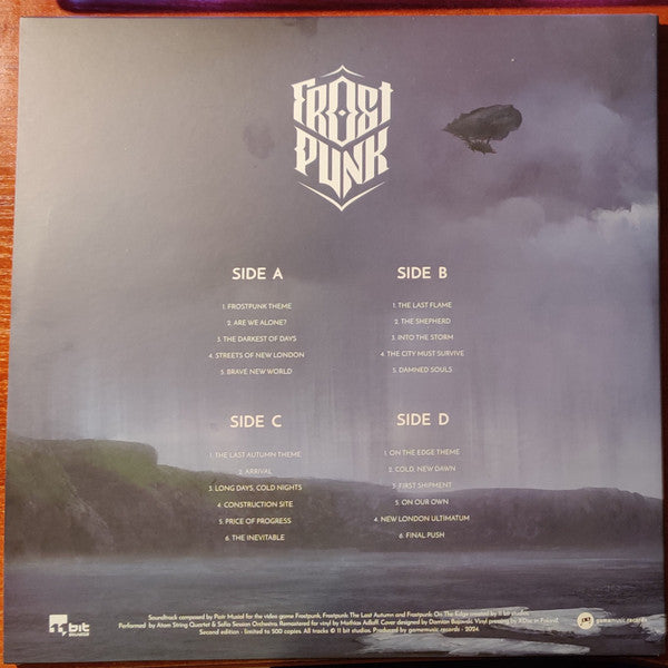 Frostpunk Complete Soundtrack (ICEBREAKER SPLATTER VINYL) | Mint (M) Mint (M) - SOUNDTRACK *SEALED/COLOR*