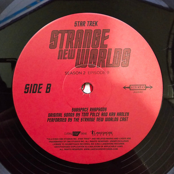 Star Trek Strange New Worlds Season 2 - Subspace Rhapsody (Original Series Soundtrack) | Mint (M) Mint (M) - SOUNDTRACK *NEW*