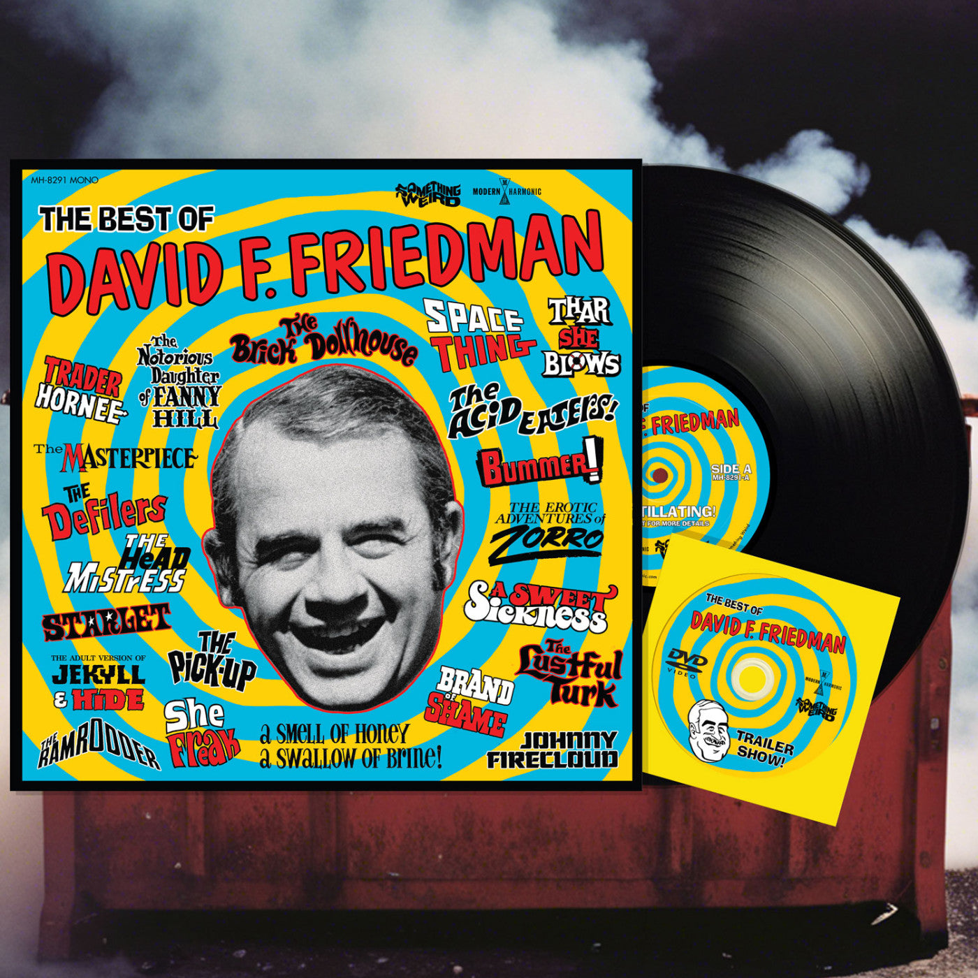 Something Weird - The Best Of David F. Friedman (LP + DVD) | - SOUNDTRACK *NEW*