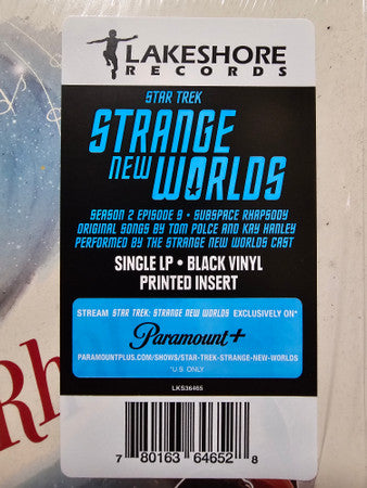 Star Trek Strange New Worlds Season 2 - Subspace Rhapsody (Original Series Soundtrack) | Mint (M) Mint (M) - SOUNDTRACK *NEW*