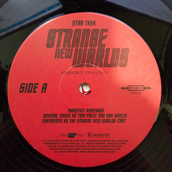 Star Trek Strange New Worlds Season 2 - Subspace Rhapsody (Original Series Soundtrack) | Mint (M) Mint (M) - SOUNDTRACK *NEW*