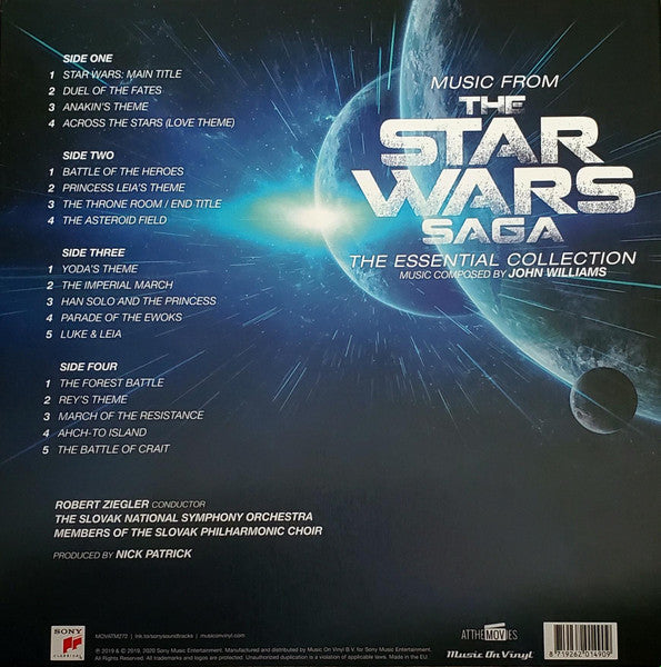 The Star Wars Saga - The Essential Collection (SMALL DING) | Mint (M) Excellent (EX) - SOUNDTRACK *NEW*