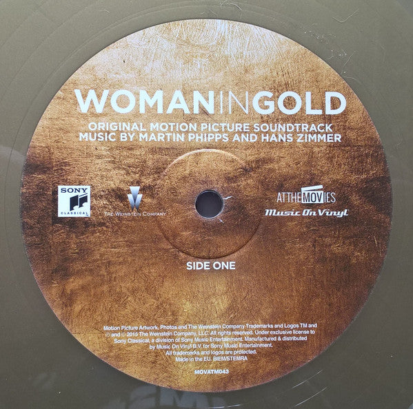Martin Phipps Woman In Gold (Original Motion Picture Soundtrack) LP Mint (M) Mint (M)