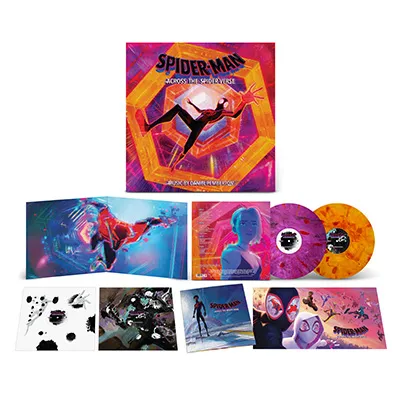 Spider-Man: Across the Spider-Verse (ORANGE + PURPLE VINYL) | Mint (M) Mint (M) - SOUNDTRACK *SEALED/COLOR*