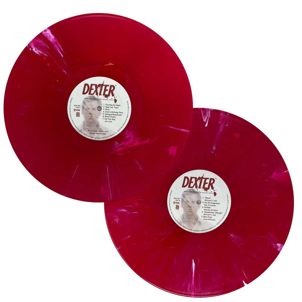 Dexter (BLOOD RED + WHITE SWIRL VINYL) | Mint (M) Mint (M) - SOUNDTRACK *SEALED/COLOR*