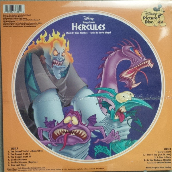Hercules | Mint (M) Mint (M) - SOUNDTRACK *SEALED/PICTURE DISC*
