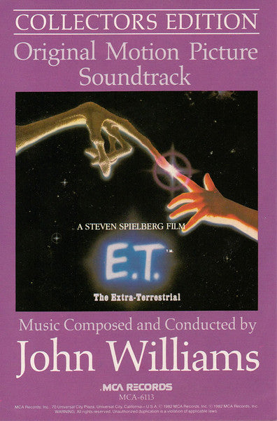 E.T. The Extra-Terrestrial Original Motion Picture Soundtrack *SEALED* | Mint (M) Generic