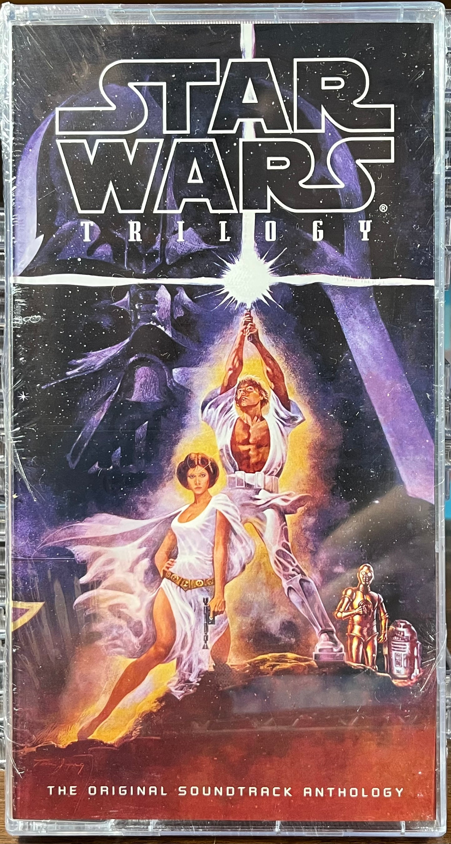 STAR WARS TRILOGY (3xUNOFFICIAL CASSETTE BOX) | Mint (M) Mint (M) - SOUNDTRACK *SEALED*