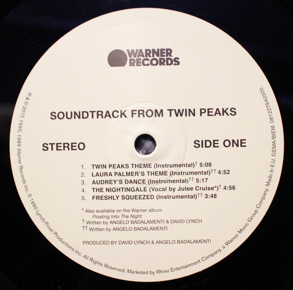 Music From Twin Peaks (VINYL) | Mint (M) Mint (M) - SOUNDTRACK *SEALED*