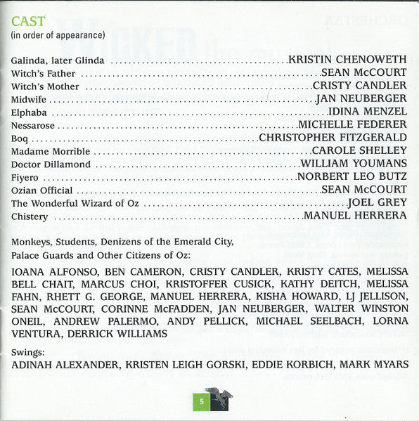 Wicked (Original Broadway Cast Recording) (CD) | Mint (M) Mint (M) - SOUNDTRACK *SEALED*