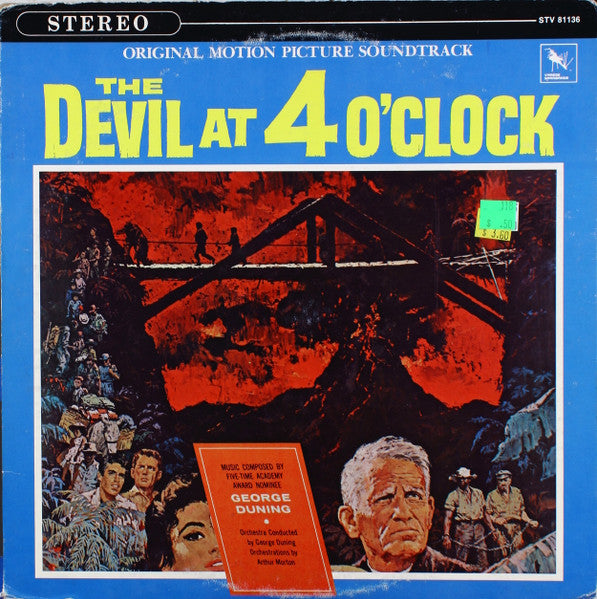 The Devil At 4 O'Clock (Original Motion Picture Soundtrack) (VINYL) | Mint (M) Near Mint (NM) - SOUNDTRACK *SEALED*