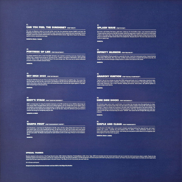 RoBKTA - VGM Essentials: RoBKTA -ZeroTen- (VINYL LP Firaga FIRE-0045-V) | - SOUNDTRACK *SEALED*