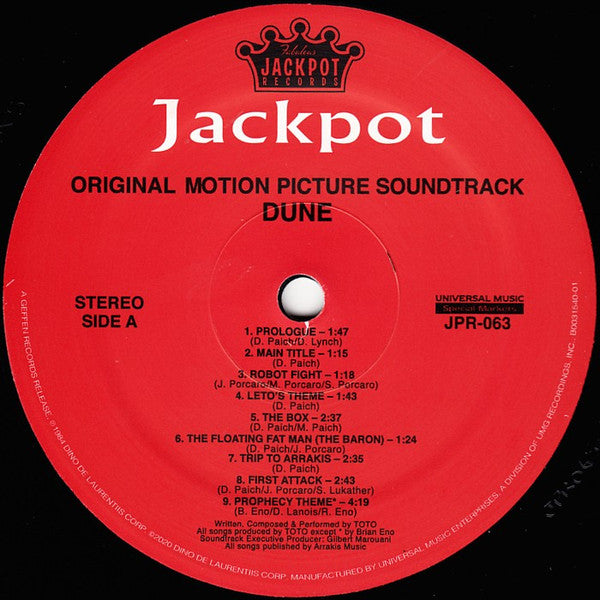 Dune (Original Soundtrack Recording)(VINYL) | Mint (M) Mint (M) - SOUNDTRACK *SEALED*