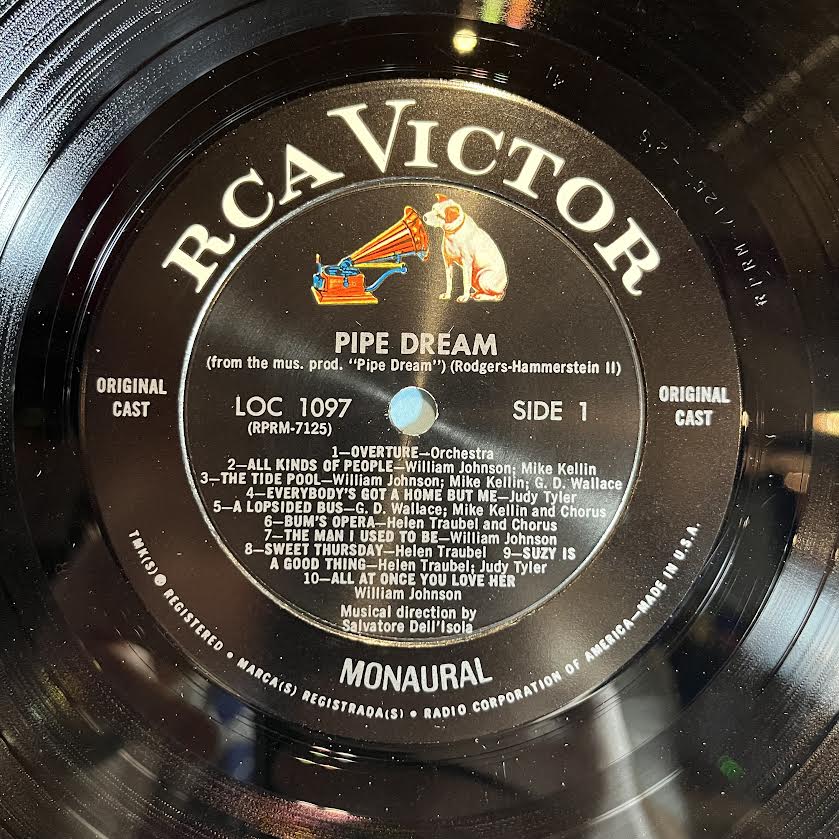 Rodgers & Hammerstein - Pipe Dream *SHRINK* | Excellent+ (EX+) Near Mint (NM) - SOUNDTRACK / USED *EXCELLENT+*