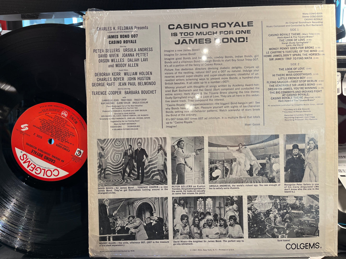 Casino Royale (Original Motion Picture Soundtrack) (VINYL) | Excellent+ (EX+) Near Mint (NM) - SOUNDTRACK / USED *EXCELLENT+*