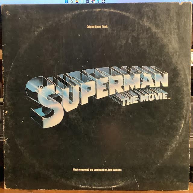 Superman The Movie (Original Soundtrack) (VINYL) | Excellent+ (EX+) Very Good (VG)