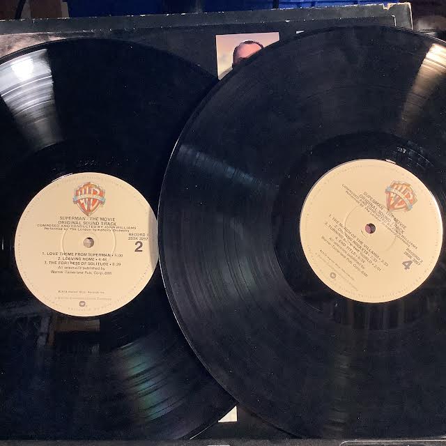 Superman The Movie (Original Soundtrack) (VINYL) | Excellent+ (EX+) Very Good (VG)
