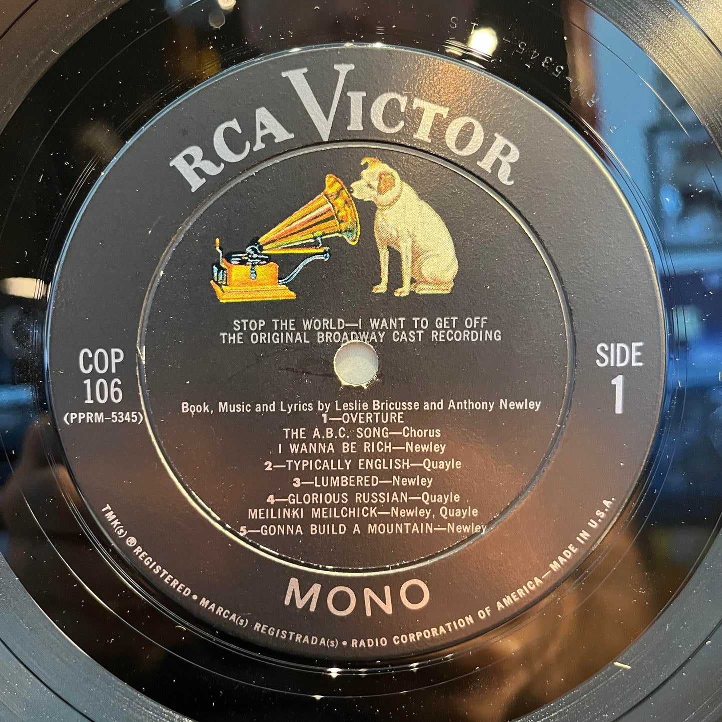 Stop The World - I Want To Get Off (Original Broadway Cast) | Excellent (EX) Excellent (EX)