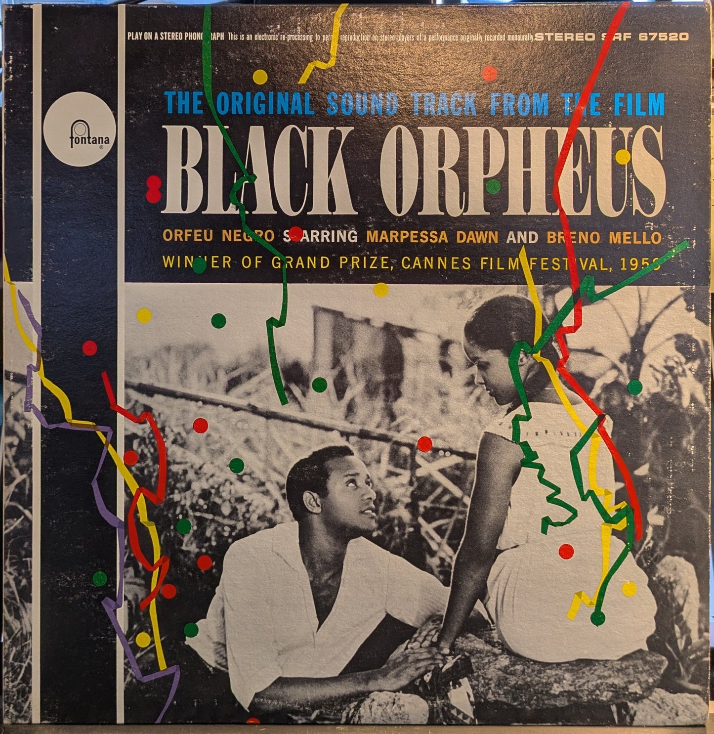 The Original Sound Track From The Film Black Orpheus (VINYL) | Near Mint (NM) Excellent (EX) - SOUNDTRACK / USED *NEAR MINT-*