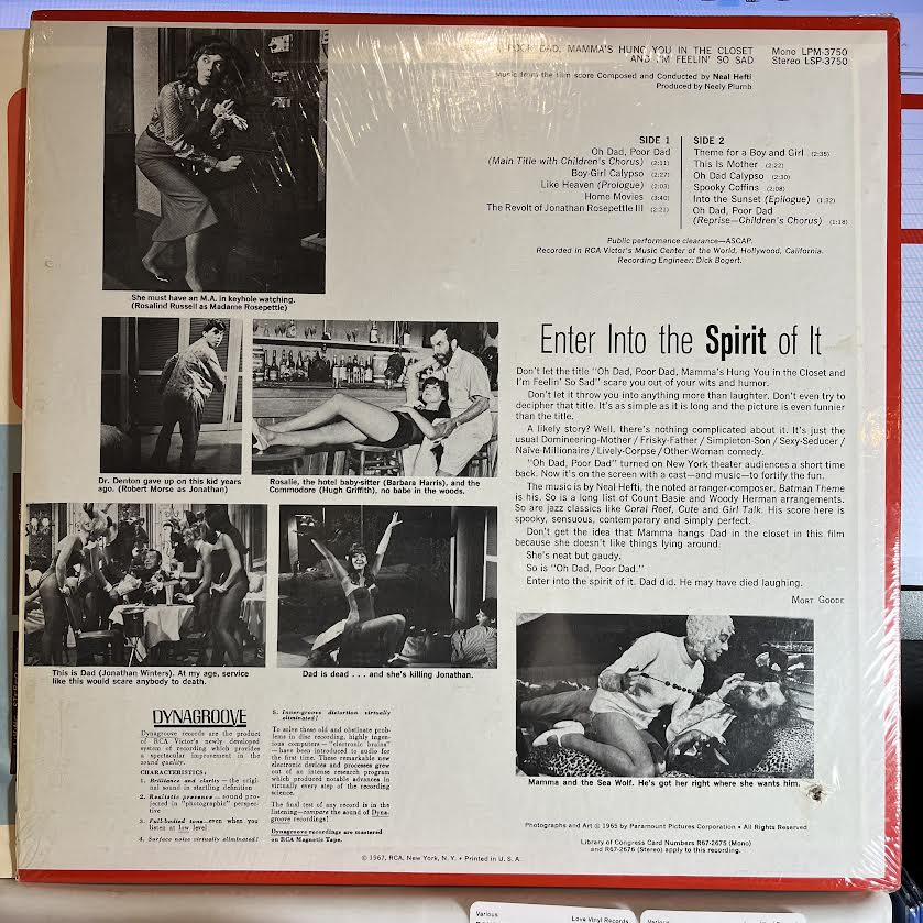 Oh Dad, Poor Dad, Mamma's Hung You In The Closet... *SHRINK* | Near Mint (NM) Near Mint (NM)