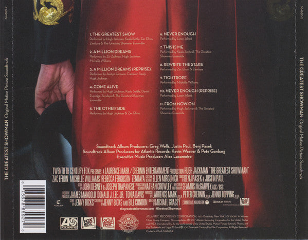 The Greatest Showman (Original Motion Picture Soundtrack) (CD) | Near Mint (NM) Near Mint (NM) - SOUNDTRACK / USED *NEAR MINT*