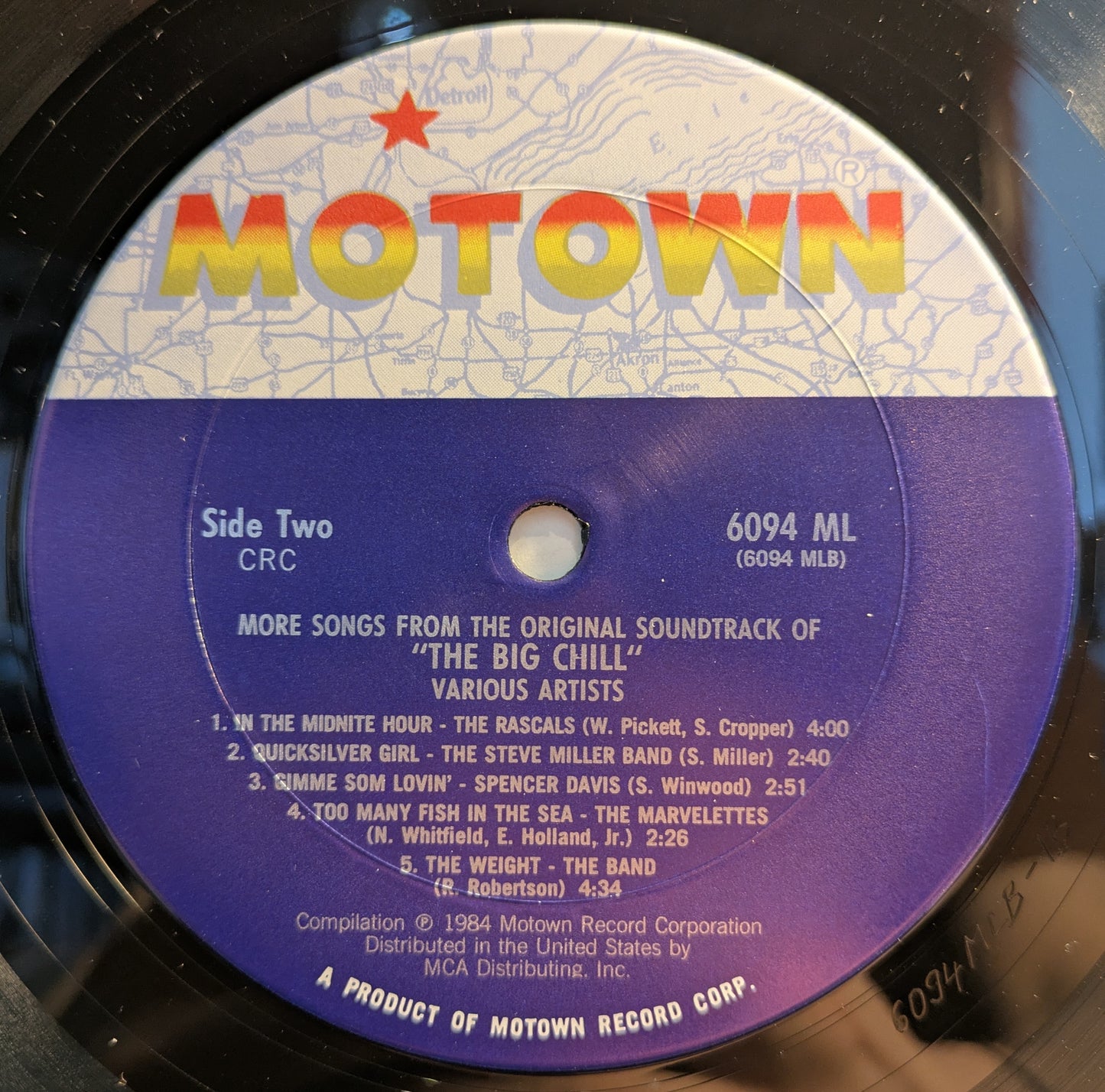 More Songs From The Original Soundtrack Of The Big Chill (VINYL) | Near Mint (NM) Excellent (EX) - SOUNDTRACK / USED *NEAR MINT*