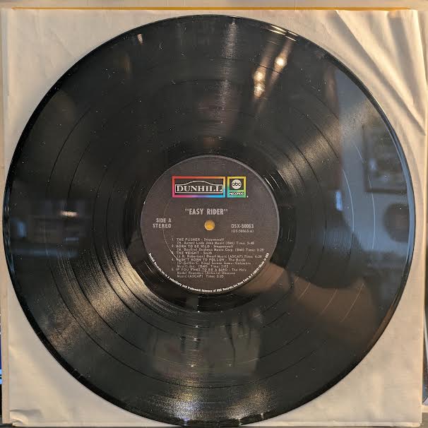 Easy Rider (Music From The Soundtrack) (VINYL) | Near Mint (NM or M-) Excellent+ (EX+) - SOUNDTRACK / USED *NEAR MINT*