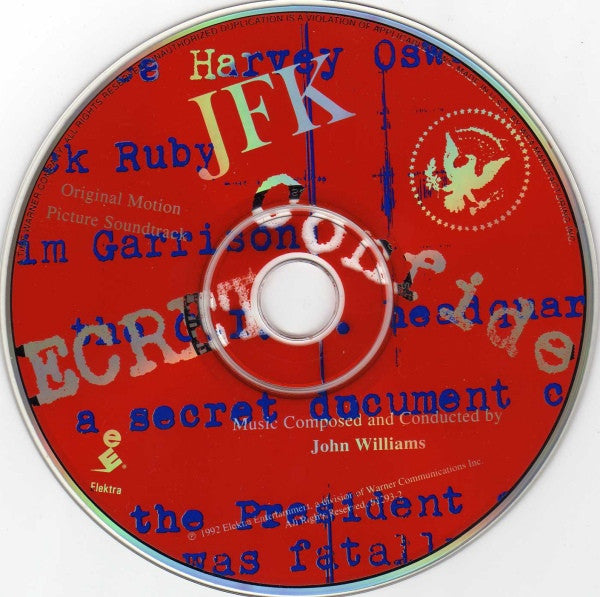 JFK (Original Motion Picture Soundtrack) (CD) | Near Mint (NM or M-) Excellent (EX) - SOUNDTRACK / USED *NEAR MINT*
