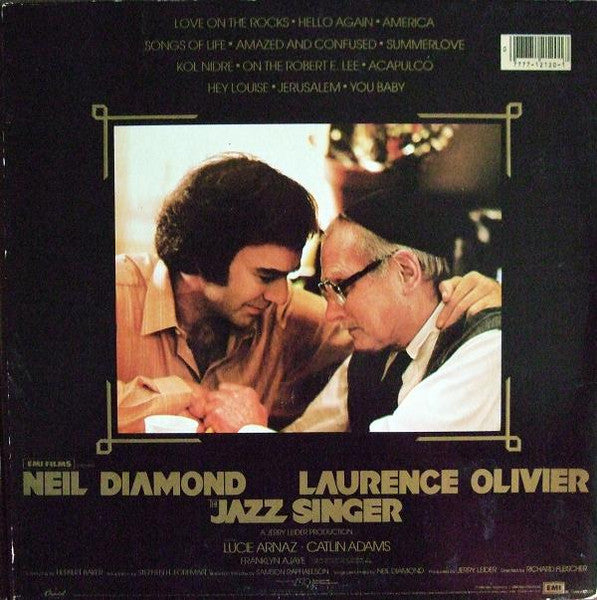 The Jazz Singer (Original Songs From The Motion Picture) (VINYL) | Near Mint (NM) Near Mint (NM) - SOUNDTRACK / USED *NEAR MINT*