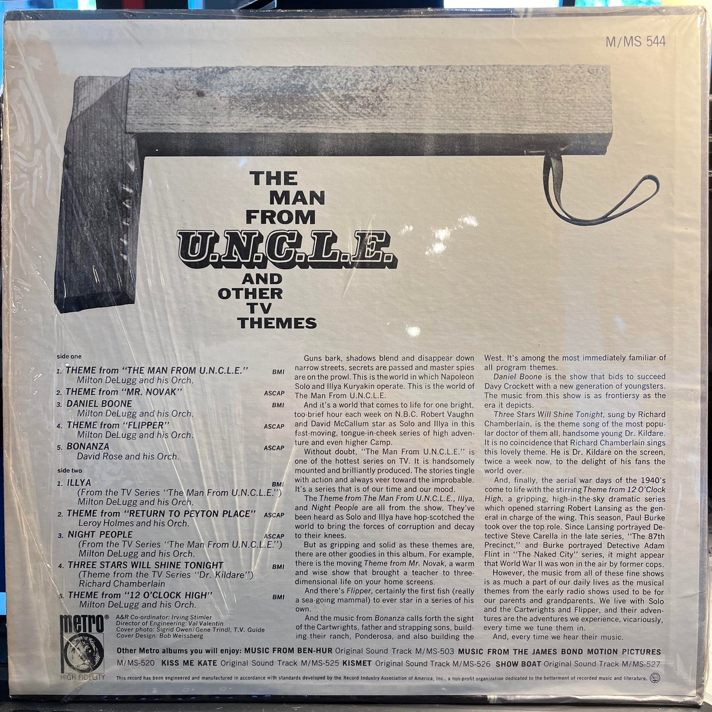 The Man From U.N.C.L.E And Other TV Themes *SHRINK* | Near Mint (NM) Near Mint (NM)