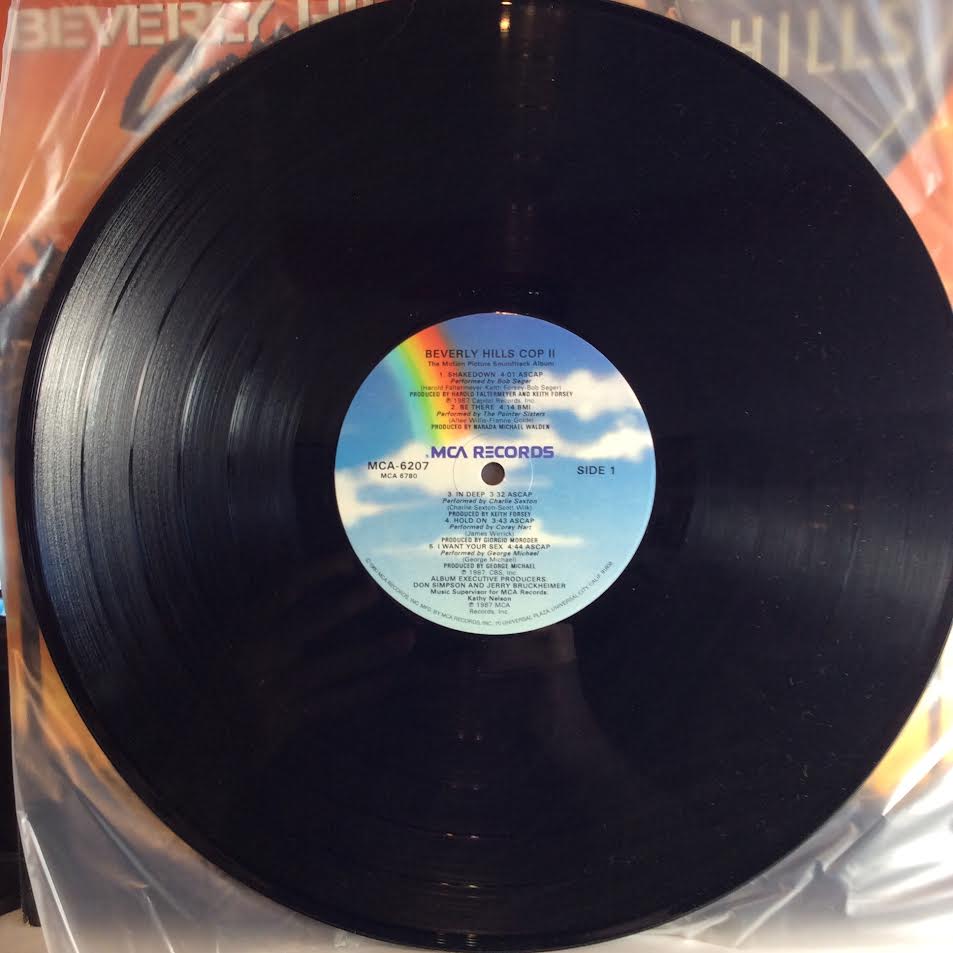 Beverly Hills Cop II (The Motion Picture Soundtrack Album) (VINYL) | Near Mint (NM) Near Mint (NM or M-) - SOUNDTRACK / USED *NEAR MINT*