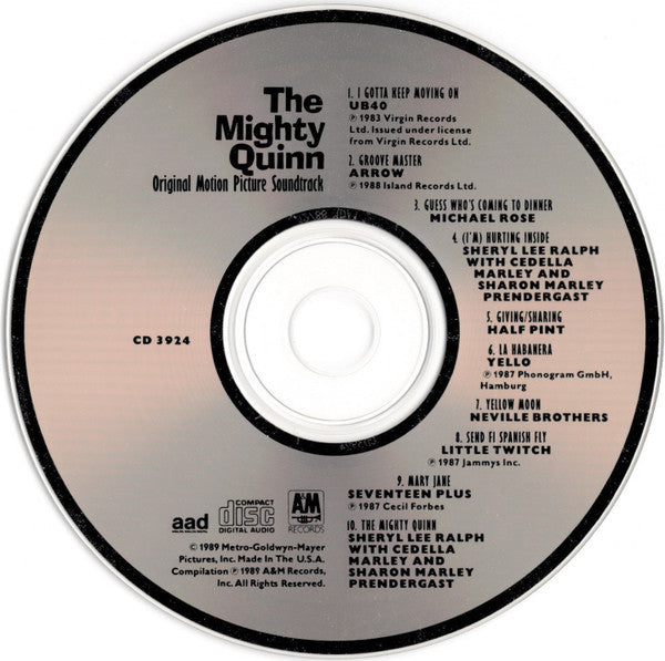 The Mighty Quinn (Original Motion Picture Soundtrack) (CD) | Near Mint (NM) Near Mint (NM) - SOUNDTRACK / USED *NEAR MINT*