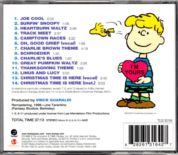 "A Charlie Brown Christmas" Featuring The Famous Peanuts Characters (Original Sound Track) (3xCD) | Near Mint (NM) Near Mint (NM) - SOUNDTRACK / USED *NEAR MINT*