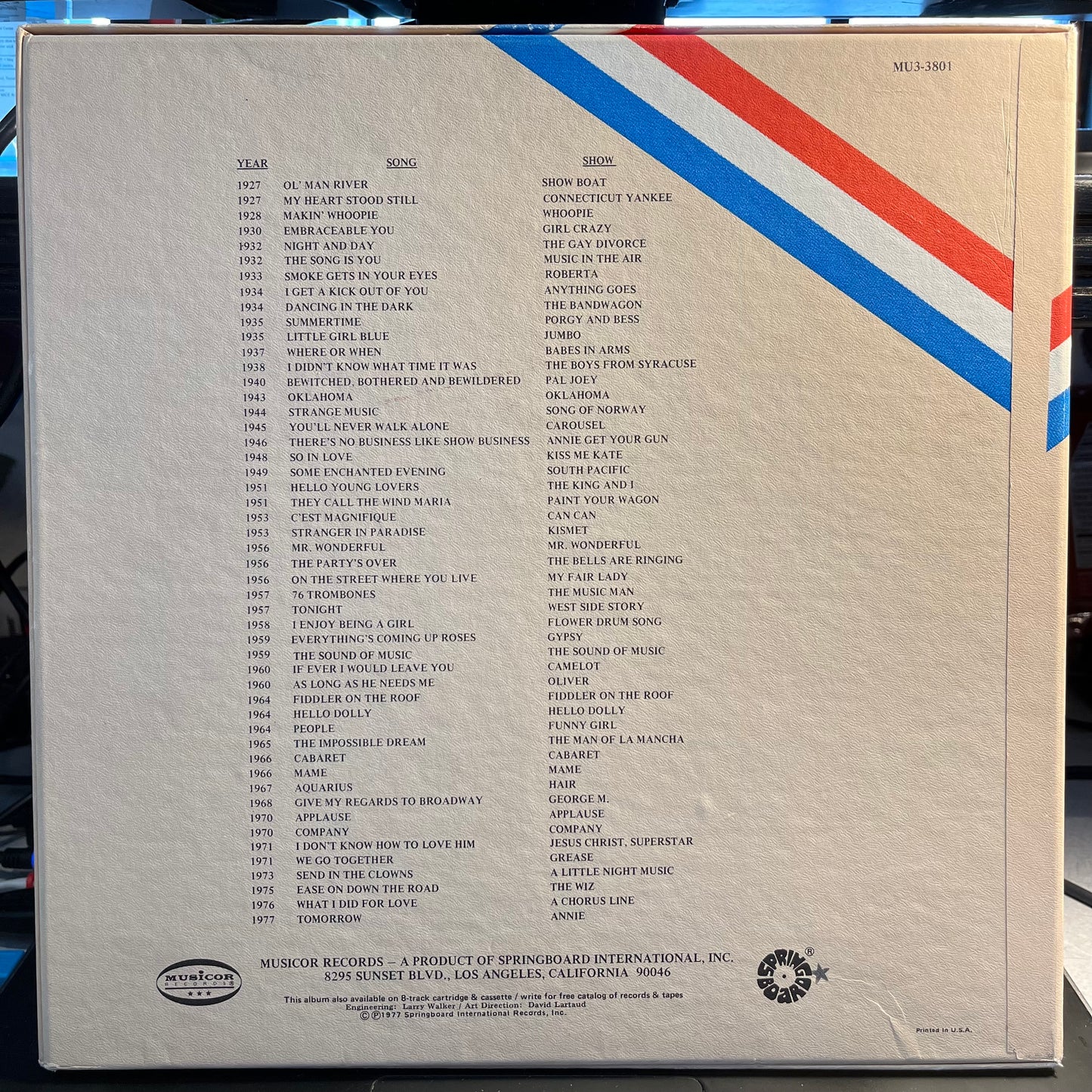 50 Years Of Broadway Music | Near Mint (NM) Near Mint (NM) - SOUNDTRACK / USED *NEAR MINT*