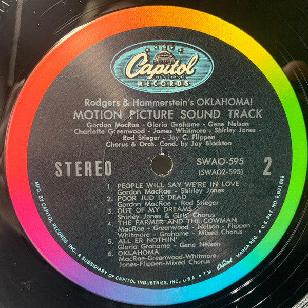 Oklahoma (VINYL) | Near Mint (NM) Near Mint (NM) - SOUNDTRACK / USED *NEAR MINT*